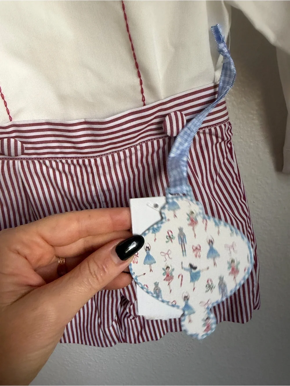 NWT Edgehill Collection x The Broke Brooke Baby Henry Stripe Short Set Sz 12M